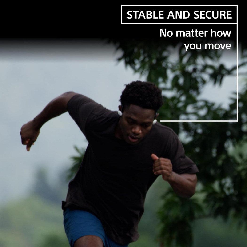 Sony Float Run WIOE610 Wireless Earbuds - Secure Fit, Water-Resistant