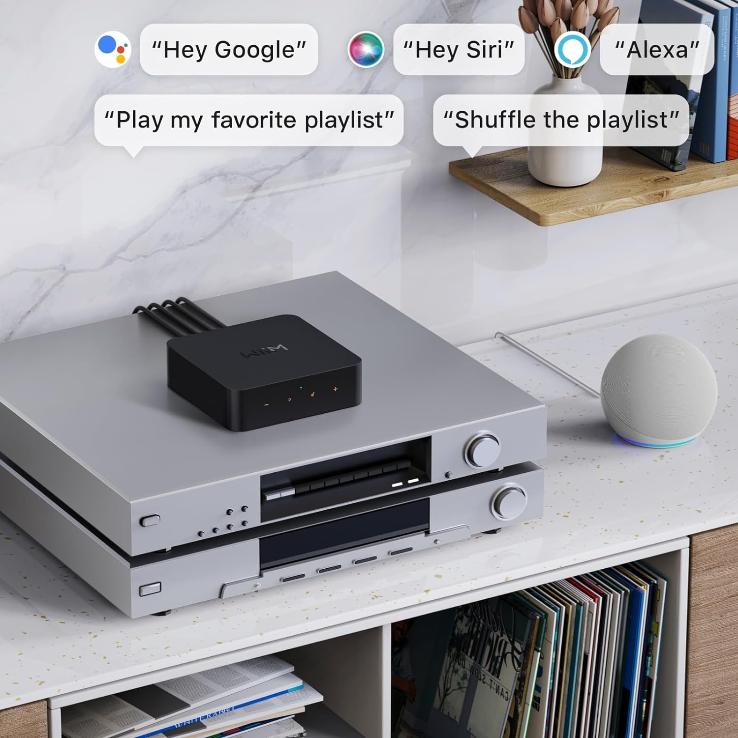 WiiM Pro Plus - Streamer de musique haute résolution de qualité audiophile