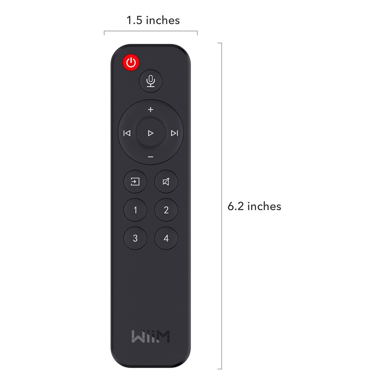 Télécommande vocale WiiM - Fonctionne avec Alexa