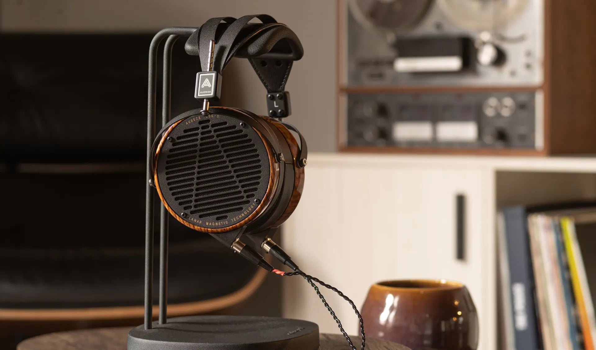 Audeze LCD-3 Over-ear Headphones - Planar Magnetic Leather Free