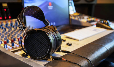 Audeze LCD-X Over-ear Headphones - Planar Magnetic Aluminum Rings Leather Free