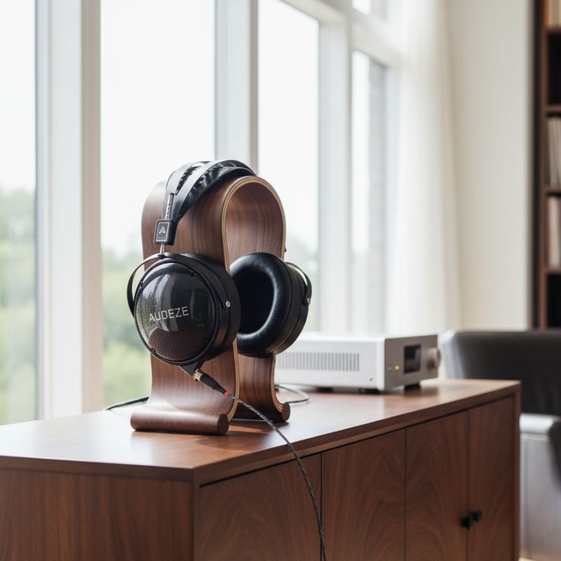 Audeze LCD-XC Closed-Back Planar Magnetic Headphones Premium Package - Black