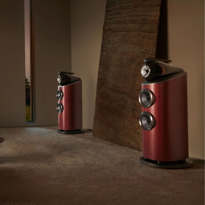 Bowers & Wilkins 803 D4 - Flagship 800 Series Diamond Floor Standing Speakers - Black (Pair)