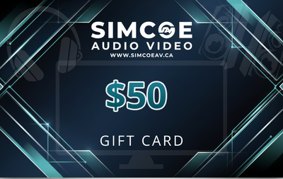 Simcoe Audio Video Gift Card