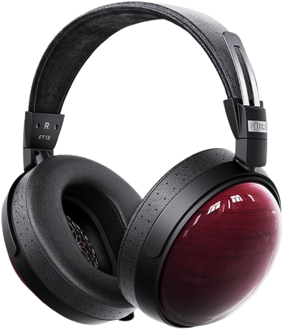 FiiO FT13 Closed-Back Dynamic Headphones with Wood Earcups