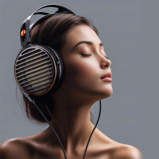 FiiO FT7 Gold Diaphragm Open-Back Planar Headphones