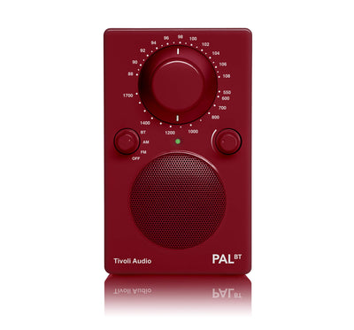 Tivoli PAL BT Portable Bluetooth Radio Red