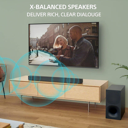 Sony HT-S400 2.1ch Soundbar with Wireless Subwoofer & Dolby Digital - Black