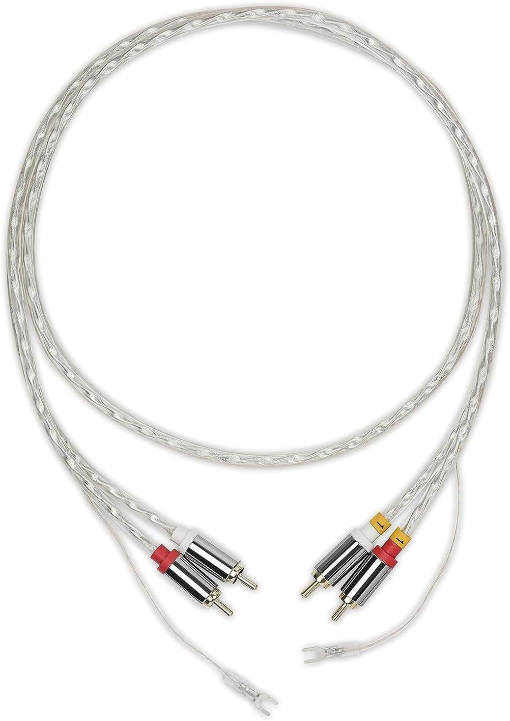 Project Connect IT E Phono RCA-RCA with Ground Audiophile Cable (1.23m)