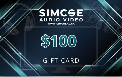 Simcoe Audio Video Gift Card
