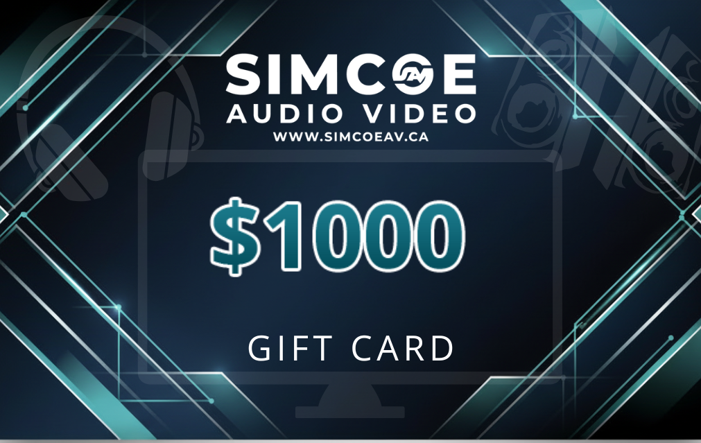 Simcoe Audio Video Gift Card