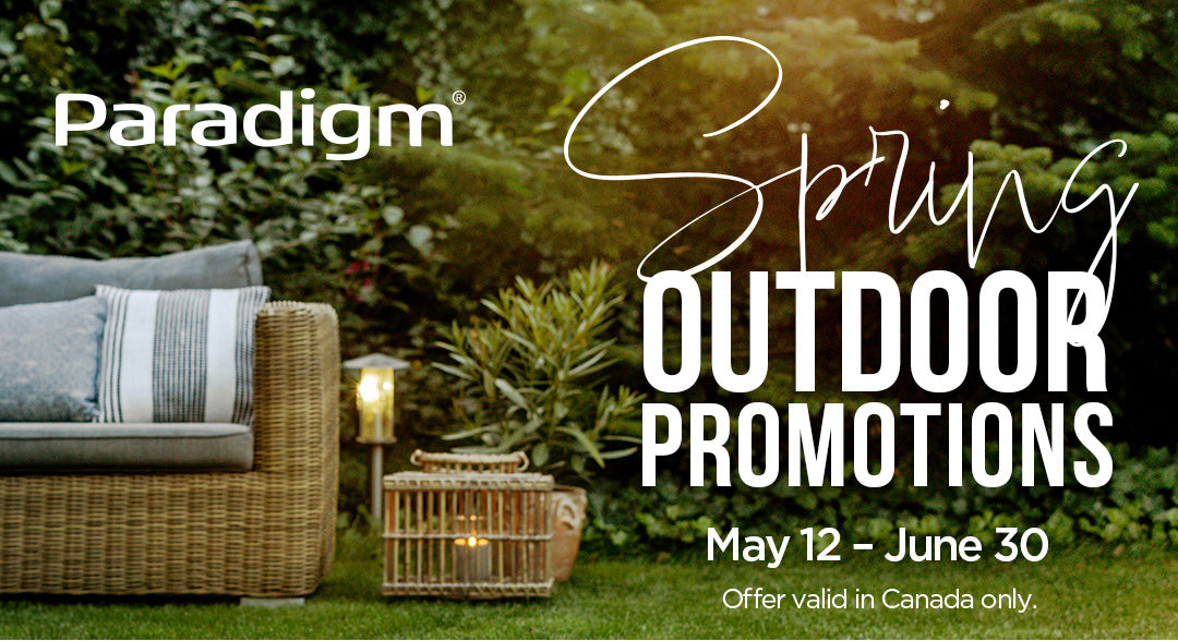 Paradigm Outdoor Spring Promotions