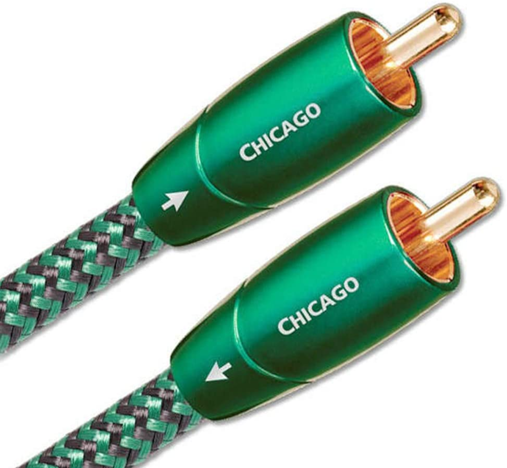 Audioquest Chicago Audio Interconnect RCA-to-RCA 1M