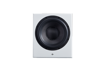 Totem Kin Sub 10 300 watt 10" Sealed Subwoofer - White #color_white