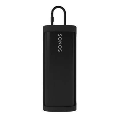 Flexson Mountable Travel Cover for Sonos Roam - Black - Each #color_black